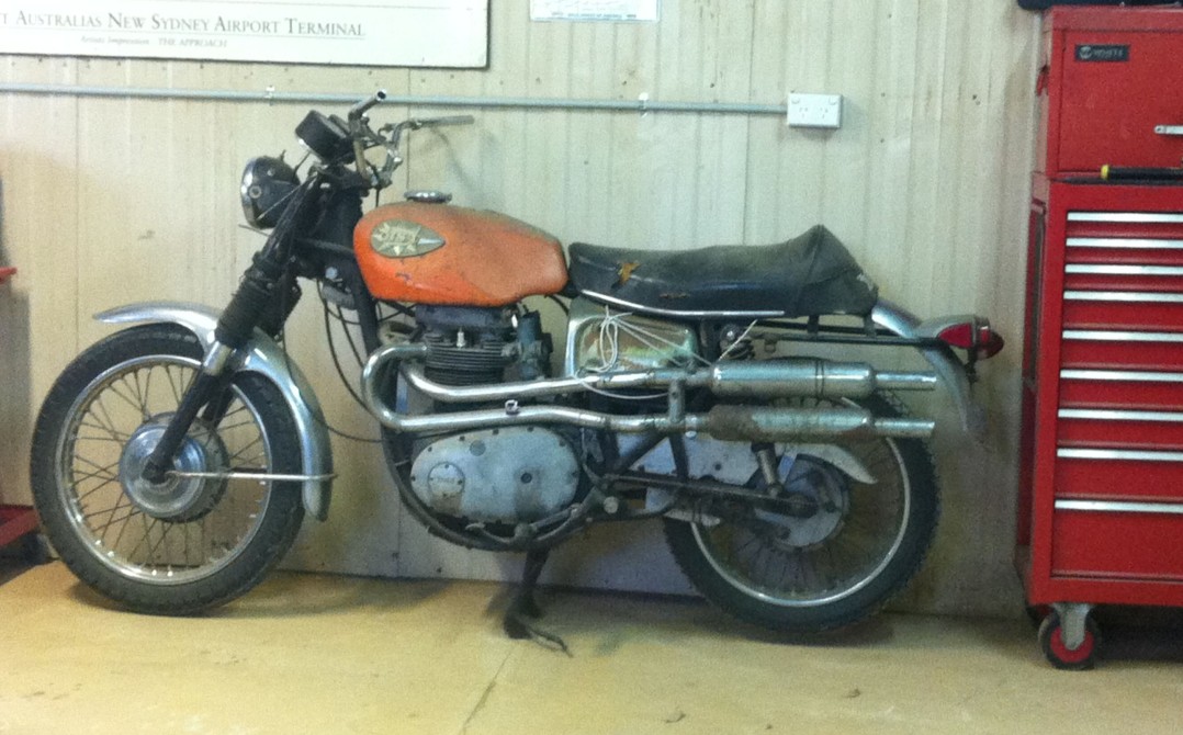 1968 BSA A65 Firebird Scramblerr
