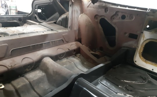 Body work continued August 2019