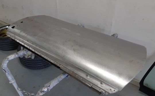 Start of the body work, May 2019