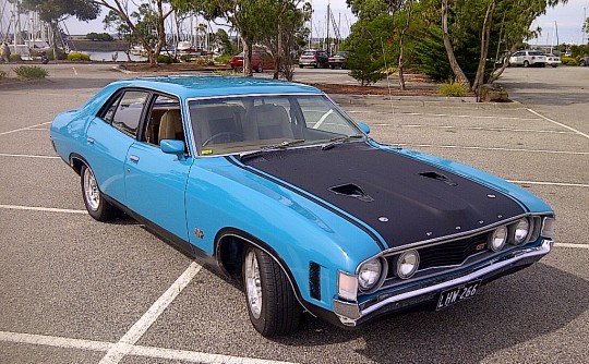 1972 Ford XA GT BLUE TEAL