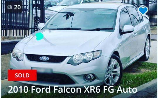 2010 Ford FG Falcon XR6