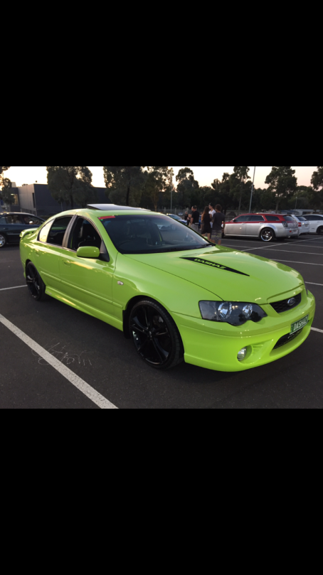 2006 Ford FALCON BF XR6 TOXIC GREEN MACHINE