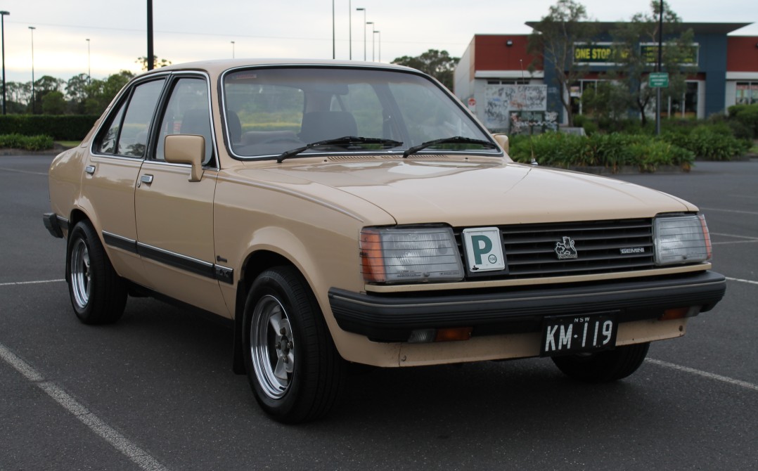 1984 Holden GEMINI SL/X