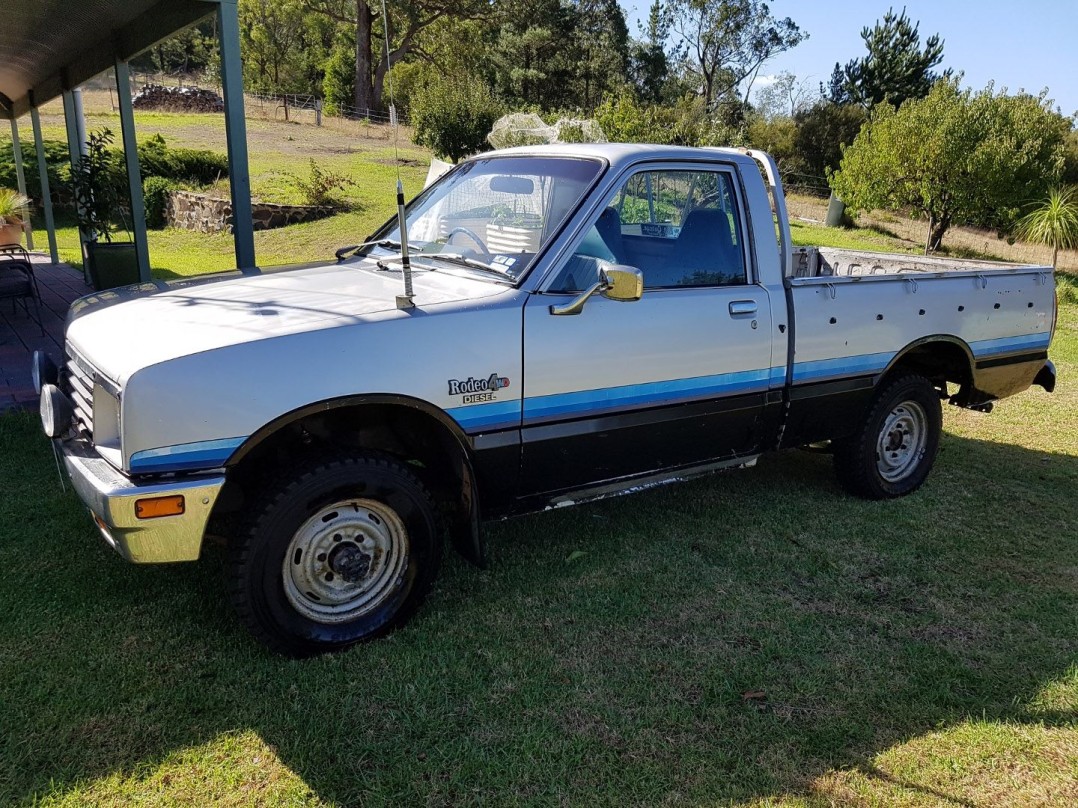 1981 Holden RODEO (4x4) 1000KG 2M