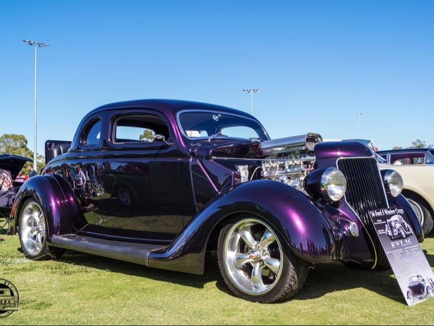 1936 Ford 5 window coupe
