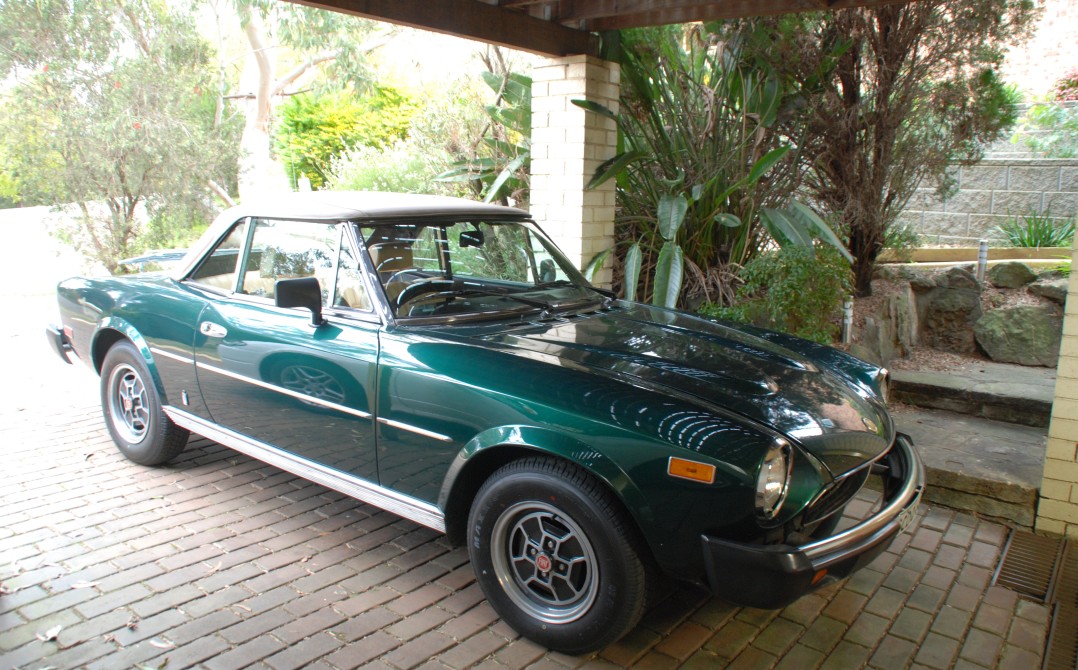 1980 Fiat 124 Spider
