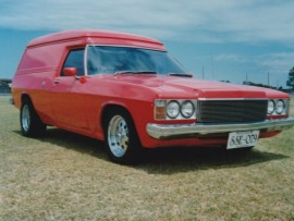 1977 Holden HX SANDMAN Panel Van