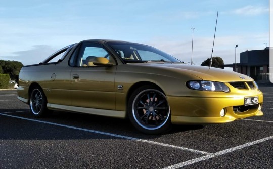 2001 Holden Hyper Yellow Vu SS