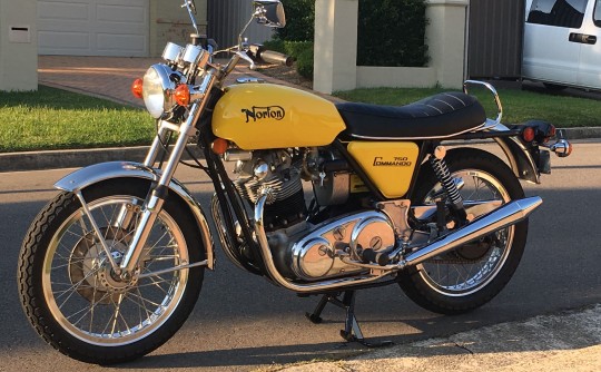 1972 Norton 750 commando combat