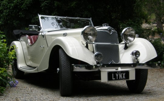 1936 Riley Lynx Sprite