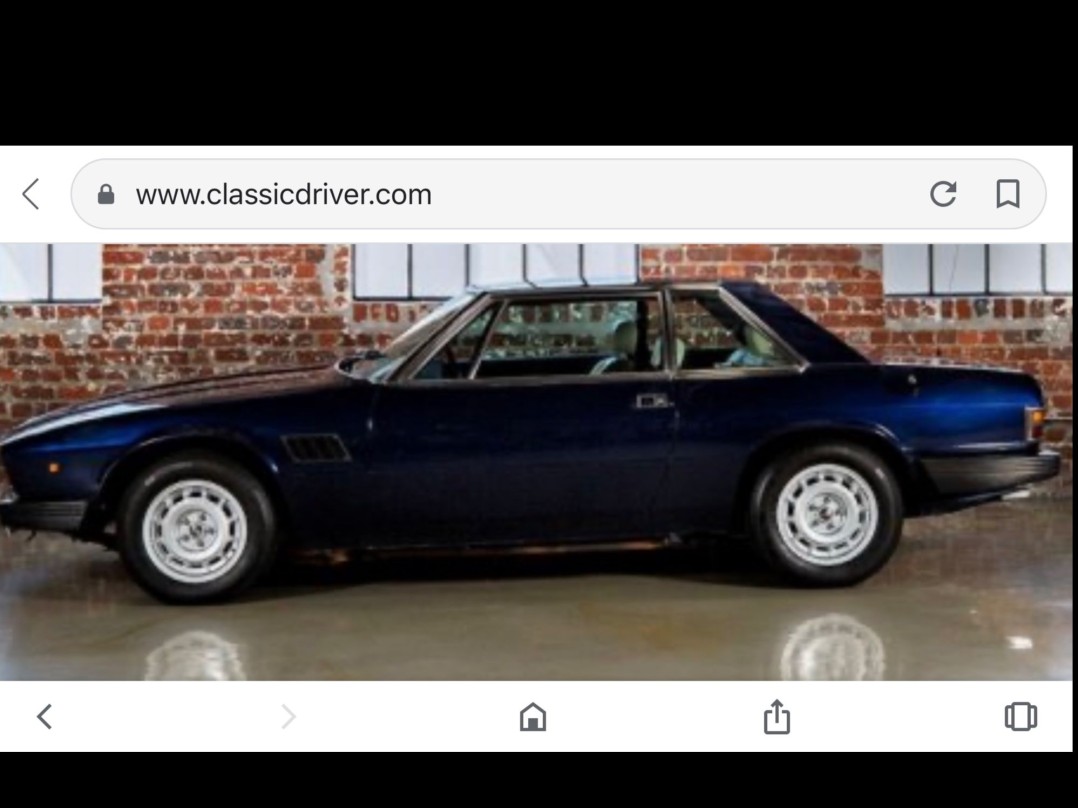 1980 Maserati Kyalami Gt