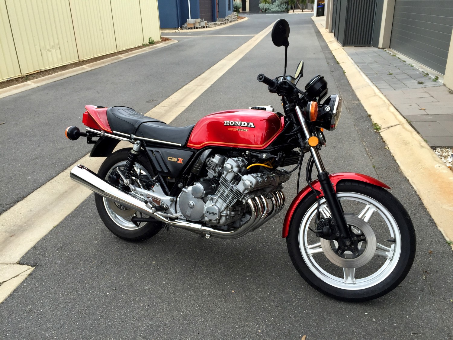 1983 Honda 1000 CBX 1047cc modified C stock B