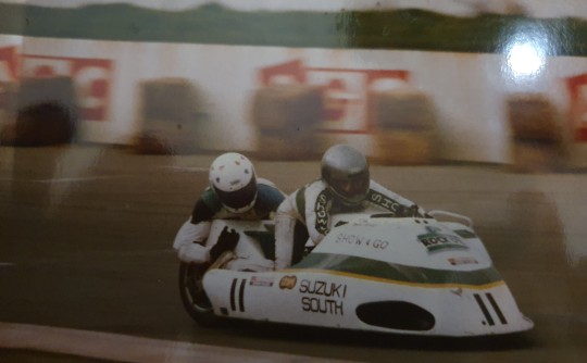 1986 Suzuki Roadrace sidecar