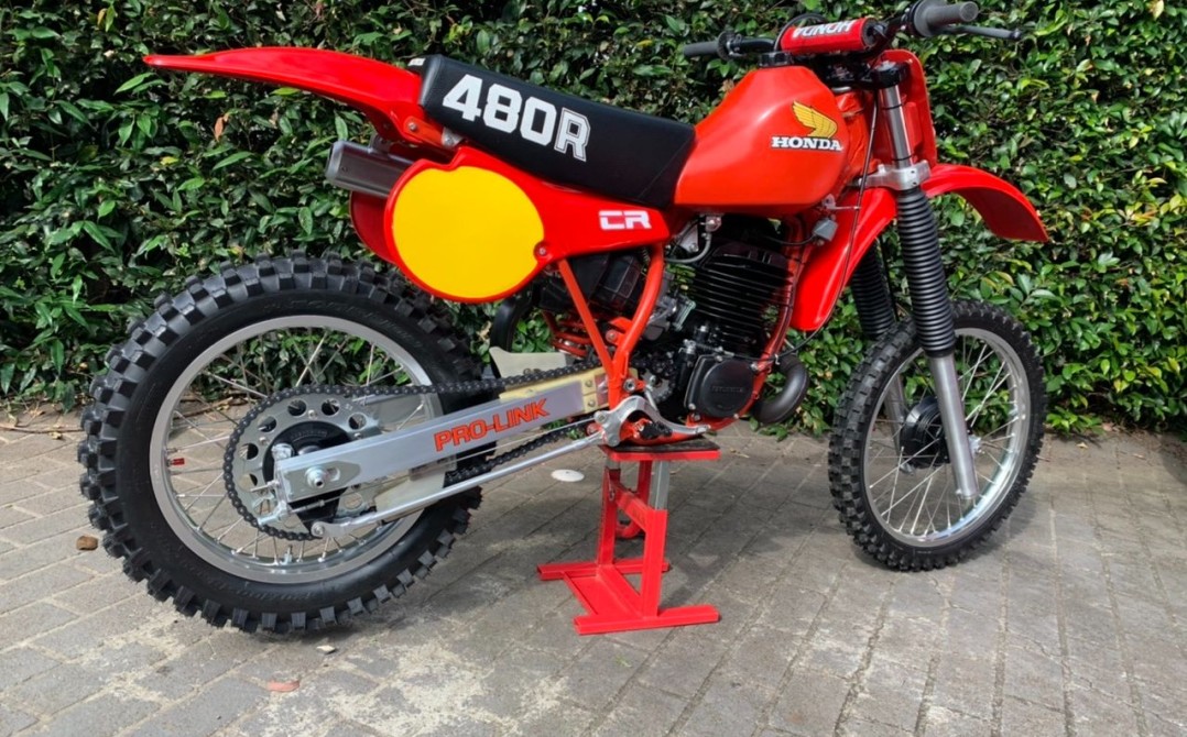 1982 Honda 472cc CR480R