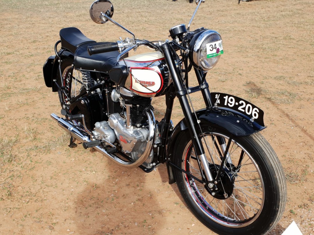 1949 Panther motorcycle 75 (350cc)