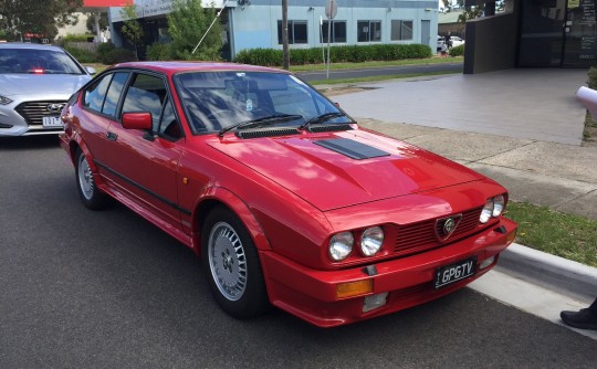 1986 Alfa Romeo GTV 6 GRAND PRIX