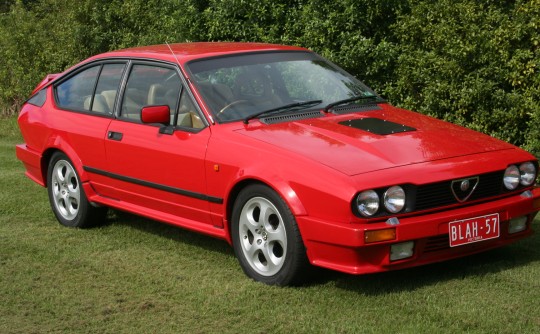1986 Alfa Romeo GTV 6 GRAND PRIX