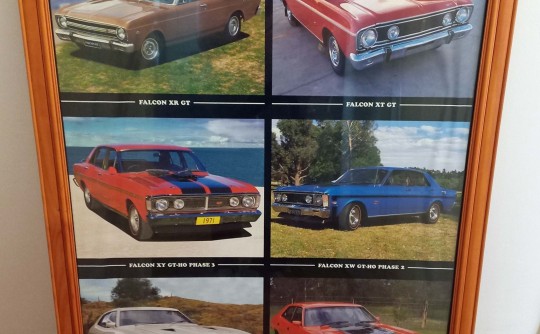 FREE - Ford muscle car &amp; Harley Framed posters