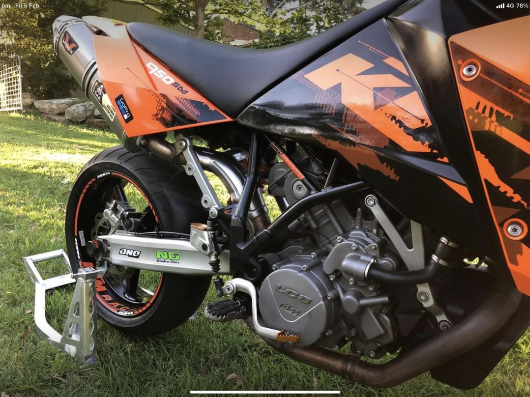 2007 KTM 942cc 950 SUPERMOTO