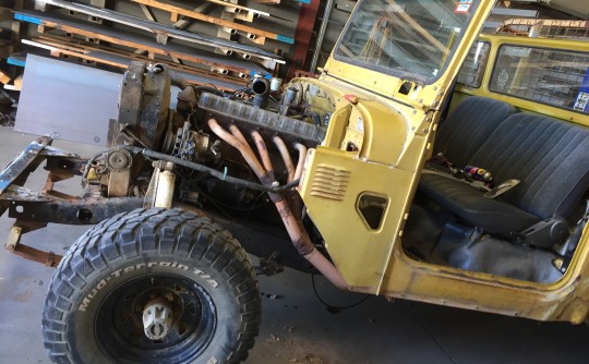 The Beast Toyota Landcruiser HJ45 Trayback Utility Restoration Project