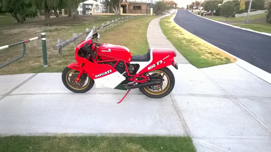 1986 Ducati 400 f3