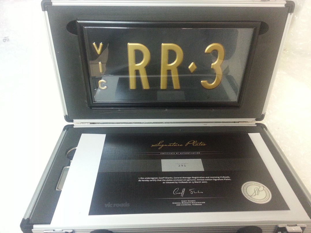 2015 ALL MAKES RR PLATES