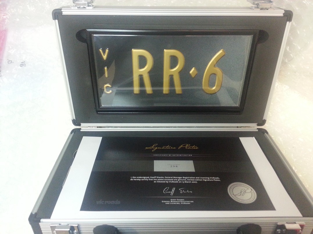 2015 Rolls-Royce RR PLATES