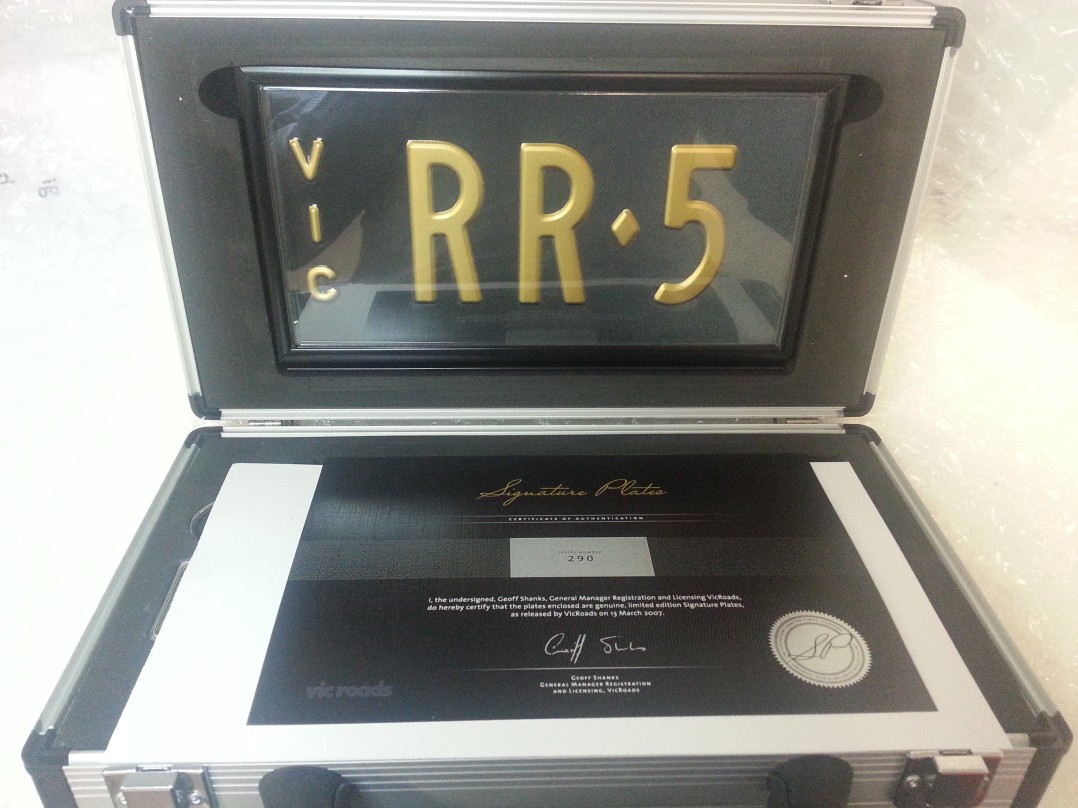 2015 Rolls-Royce RR PLATES