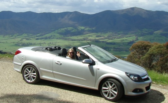2004 Holden Astra twin top convertible