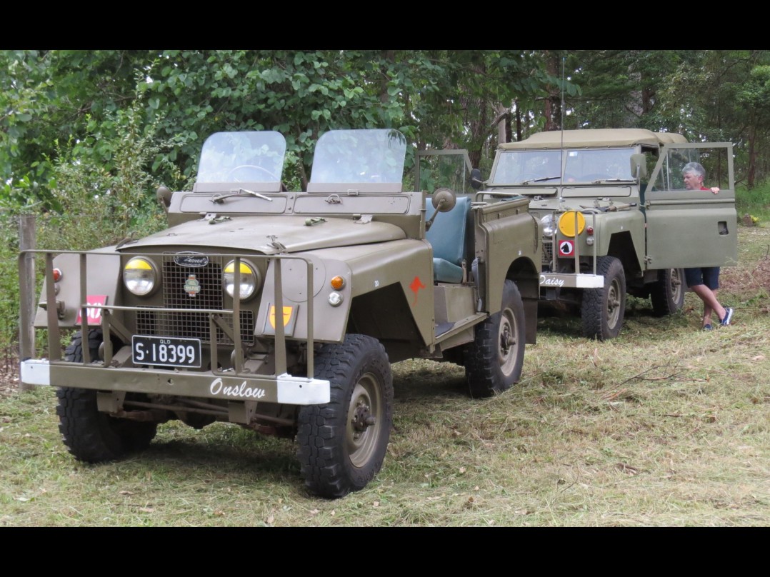 1964 Land Rover S2a GS and 106 RCL