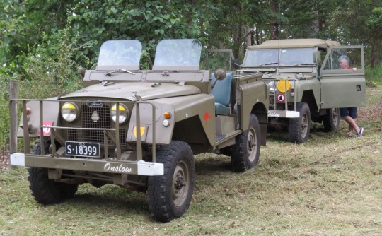 1964 Land Rover S2a GS and 106 RCL