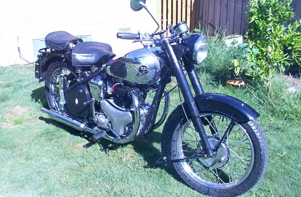 1951 BSA A7 plunger