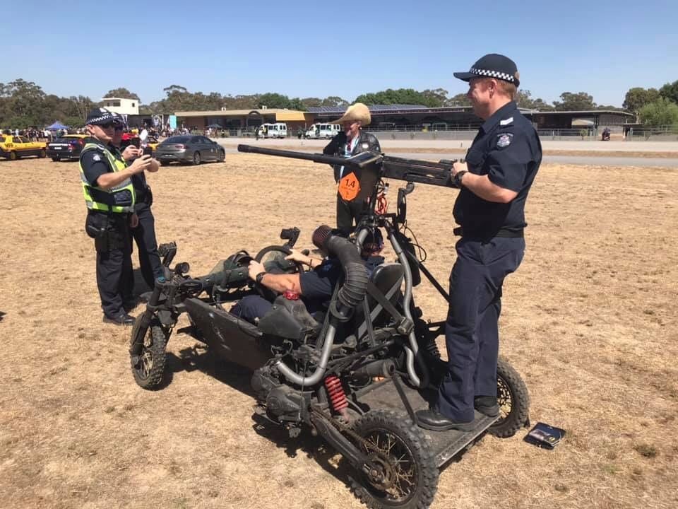 2021 Beta Police response bike