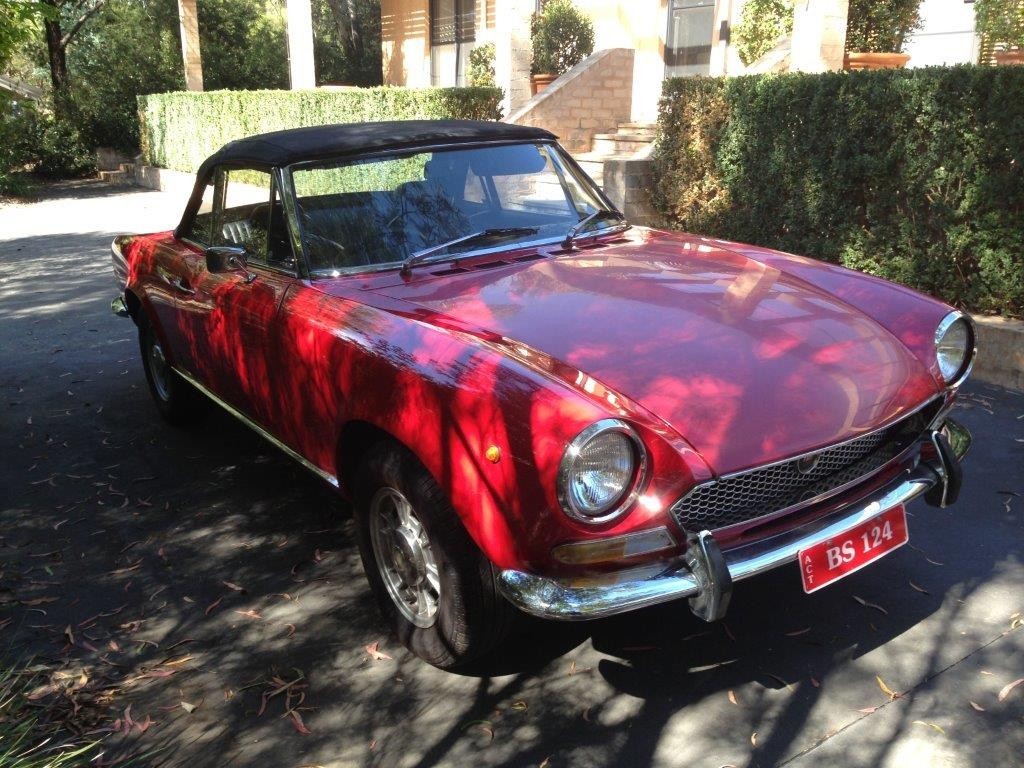 1972 Fiat 124 Spyder BS1