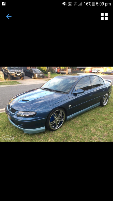 2002 Holden Commodore vx series  2 equip  H.B.D