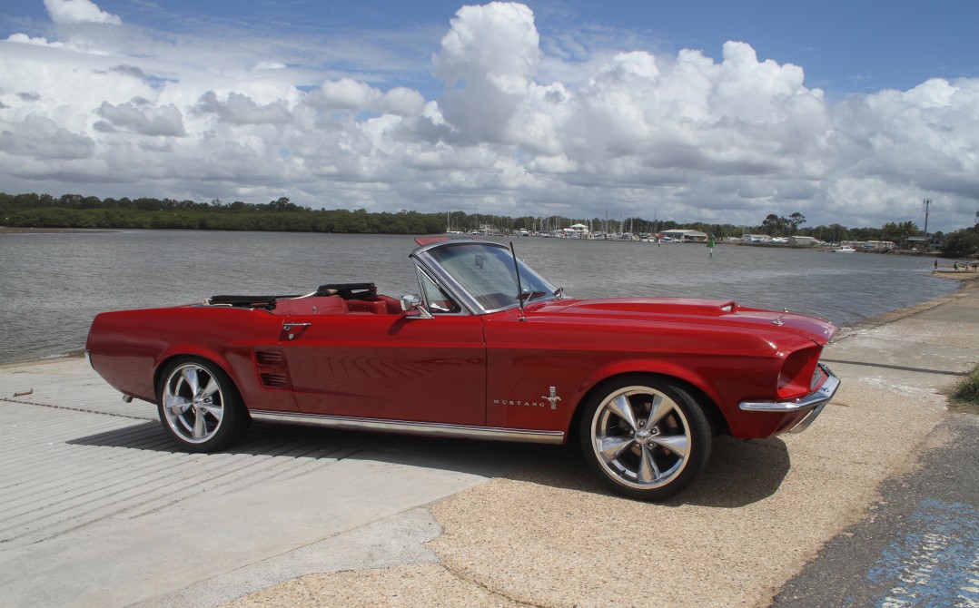 Add ing Disc Brakes all round to a 67 mustang