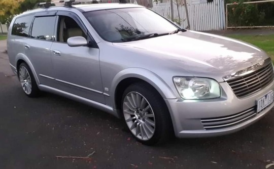 2004 Nissan STAGEA TURBO GREY IMPORT