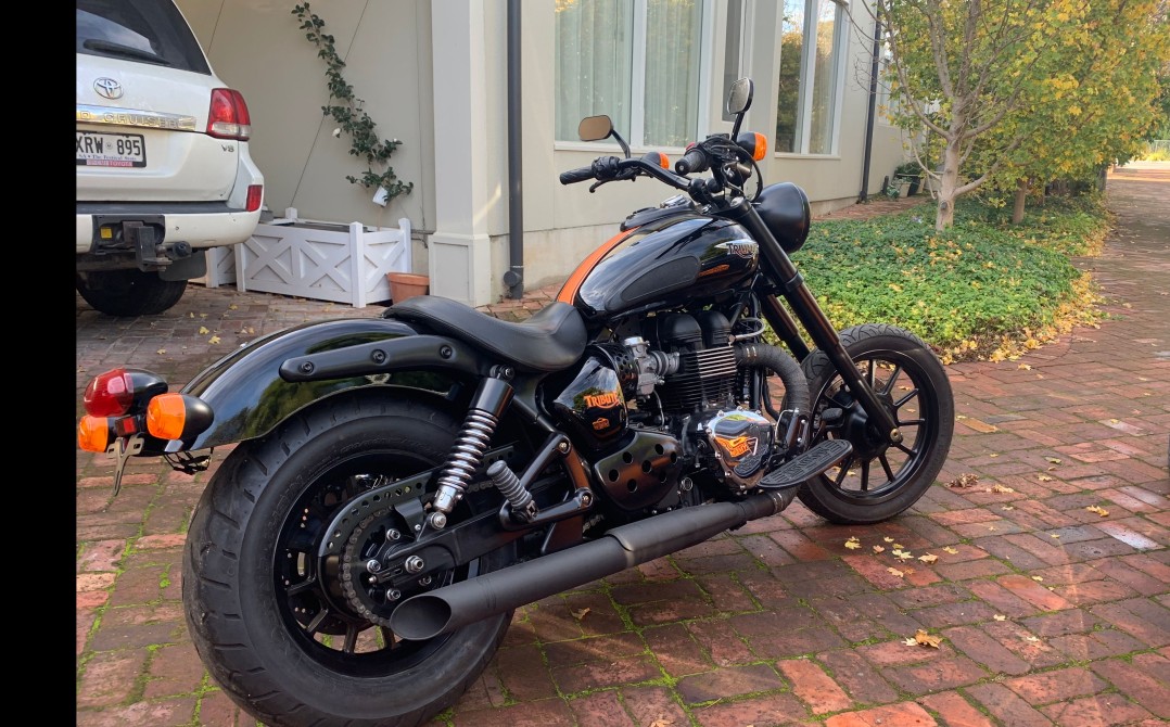 2008 Triumph 790cc BONNEVILLE AMERICA