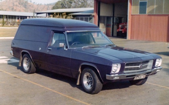 1971 Holden HQ Belmont Panel Van