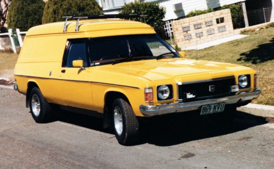 1975 Holden HJ Panel Van