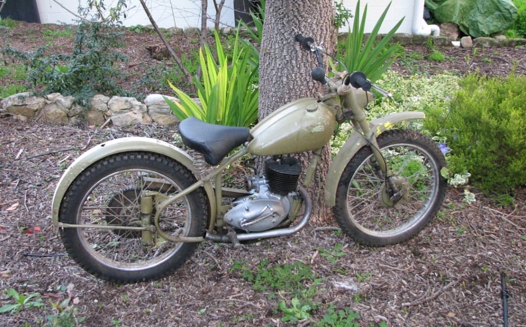 1956 BSA D1 Bantam