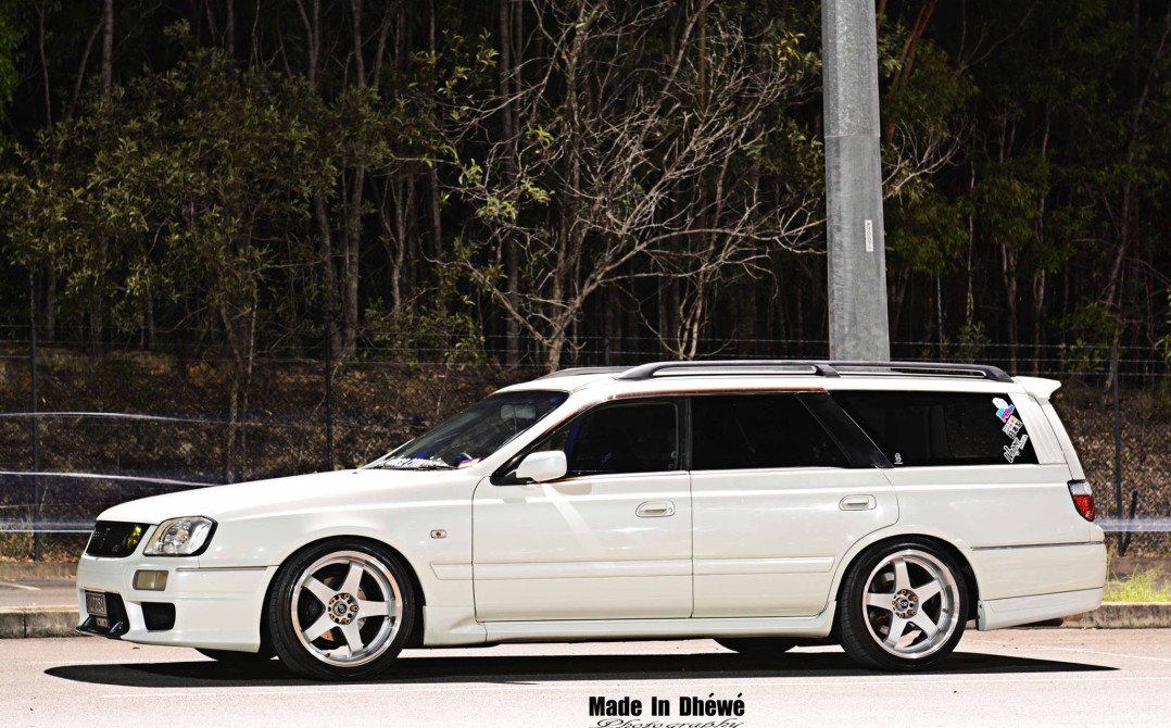 2000 Nissan STAGEA TURBO GREY IMPORT