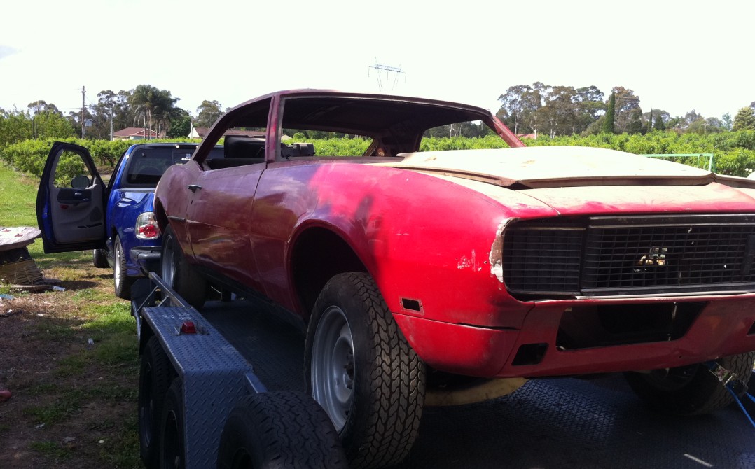 1968 Chevrolet camaro rs