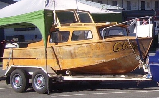 1963 Bondwood boat Home built
