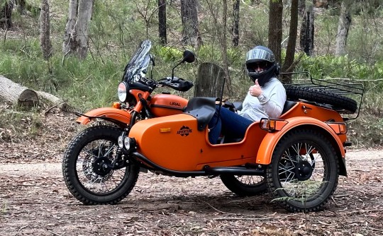 2022 Ural gear up with adventure package