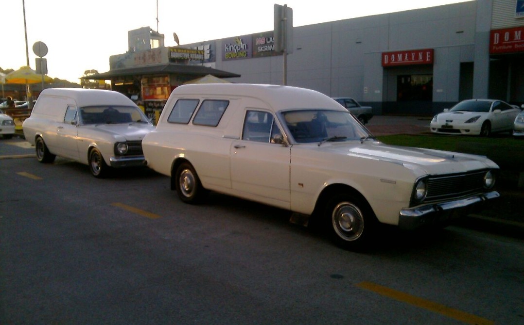 1968 Ford Falcon XT panel van