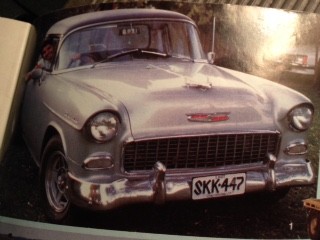 1955 Chevrolet 210 Australian delivery sedan made into hot rod ute