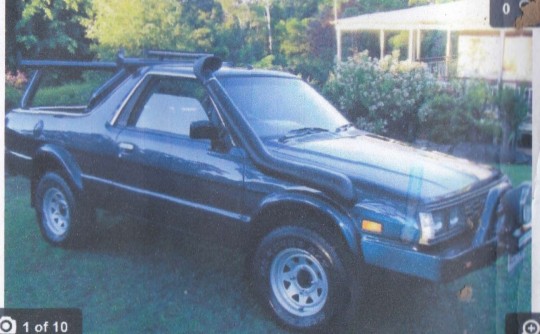 1989 Subaru Brumby for sale - Brumby Blue 