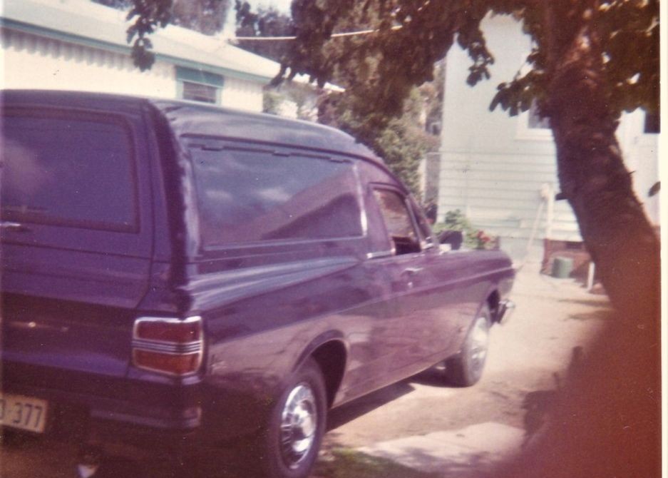 1972 Ford XY panel van