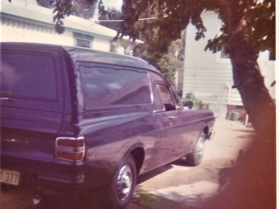 1972 Ford XY panel van